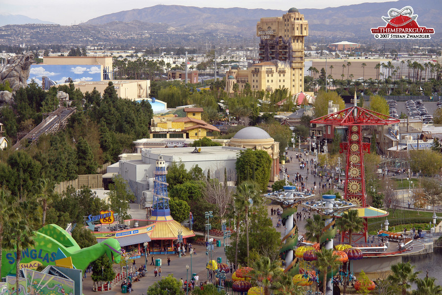 Disney's California Adventure atmosphere