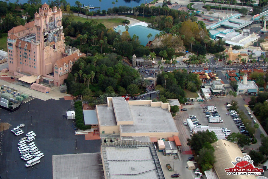 Tower of Terror from above