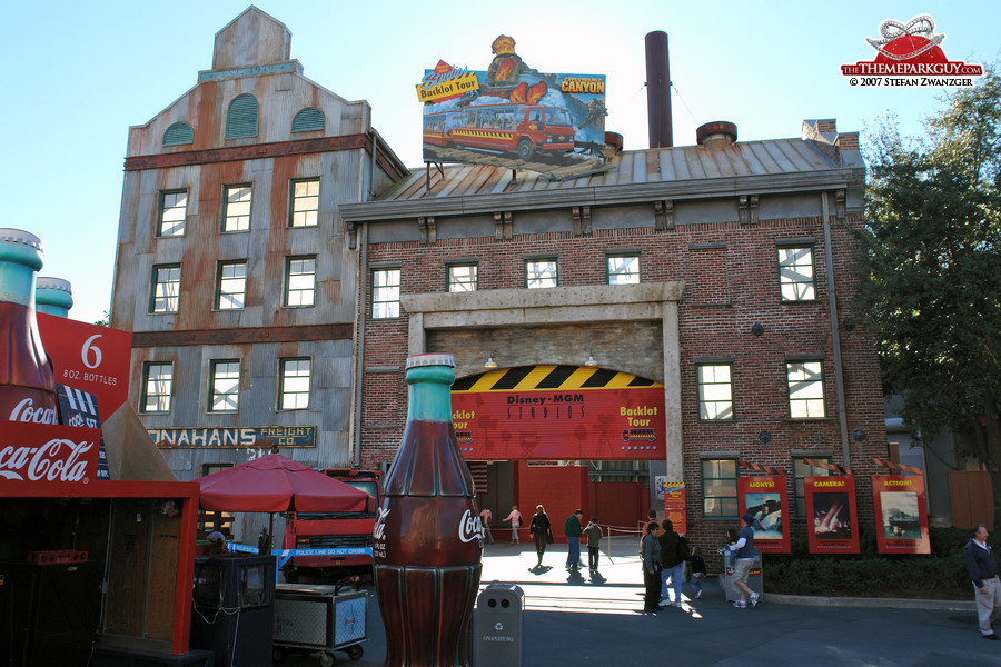 Backlot Tour entrance