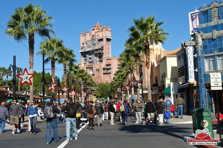 Disney's Hollywood Studios street
