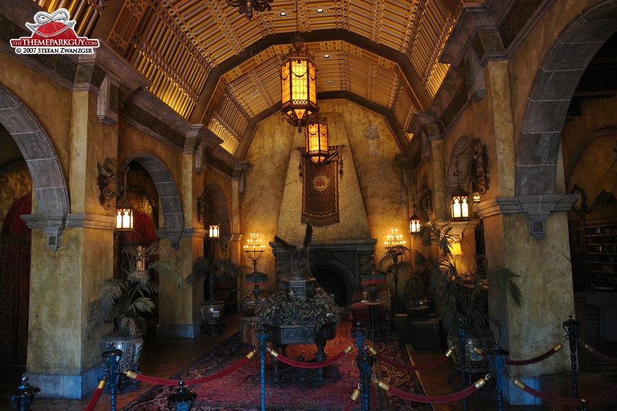 Tower of Terror interior