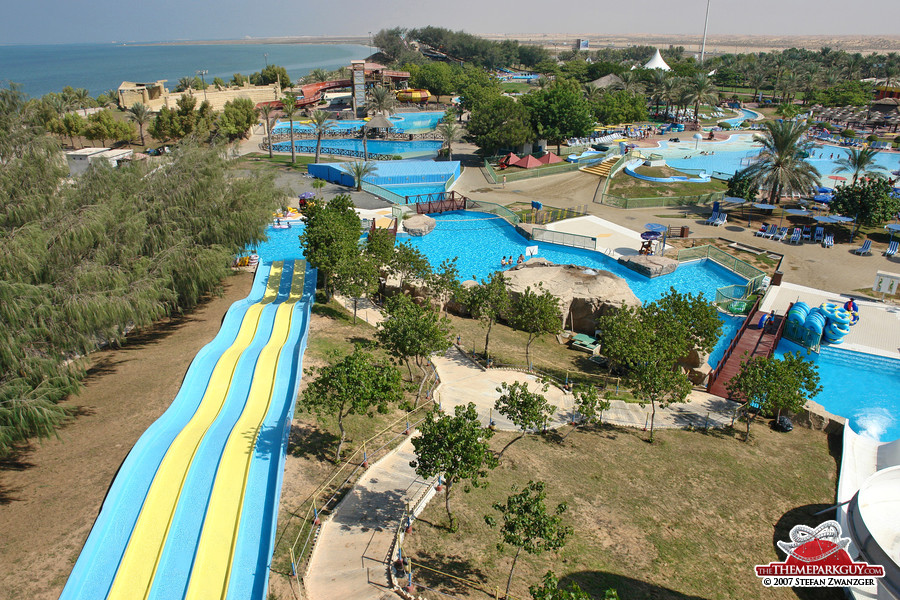 Dreamland Aquapark in the northern United Arab Emirates