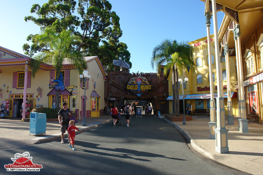 Dreamworld street setting