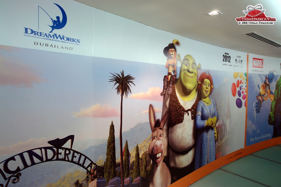 Dreamworks theme park poster