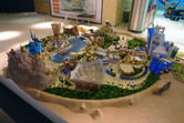 Freej theme park model in the sales center