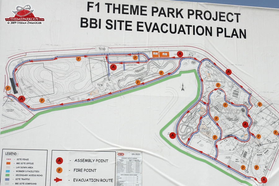 Site plan up close