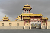 Temple inside Global Village