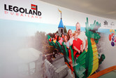 Legoland poster in the sales center
