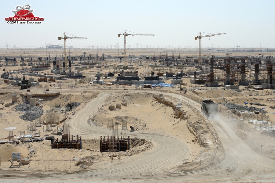 Mall of Arabia construction site
