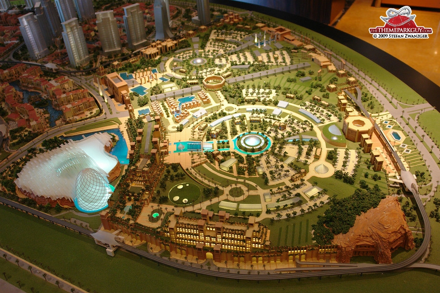 Dubailand photos by The Theme Park Guy