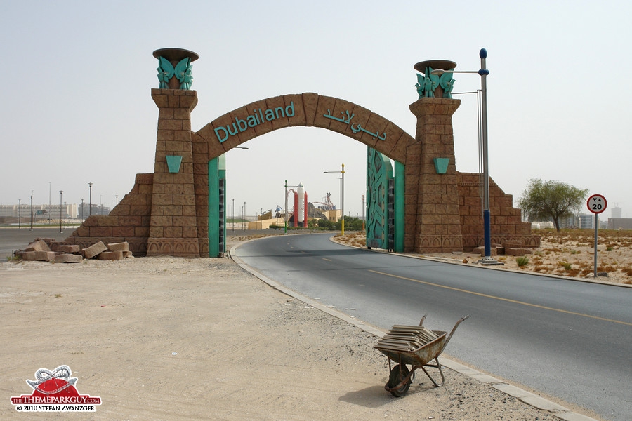 Dubailand gate