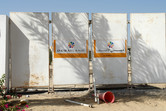Dubailand construction fence