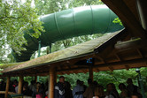 Queue for Efteling's bobsled ride