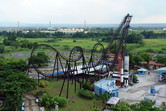 Enchanted Kingdom's sole roller coaster