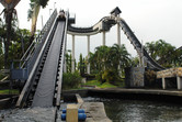 Approaching the lift hill