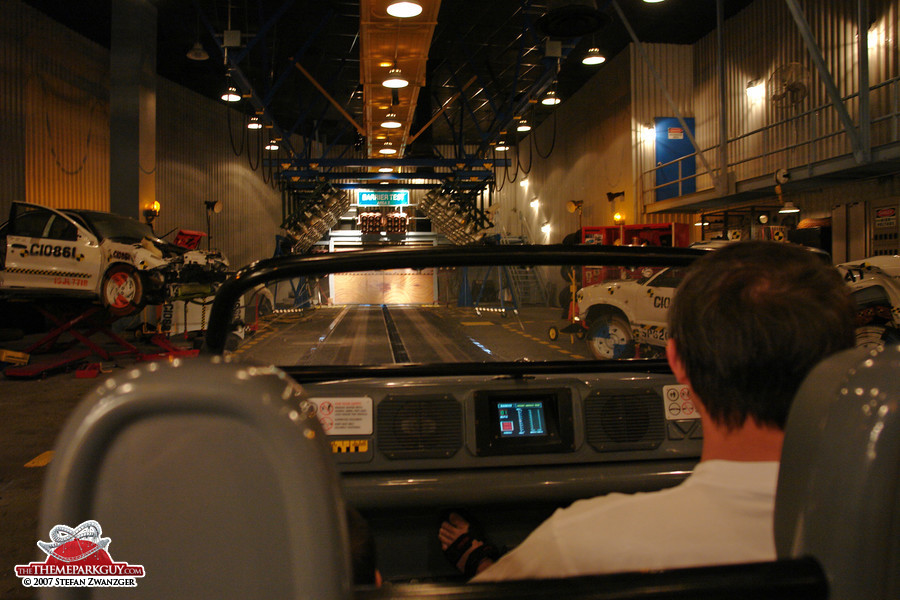 Inside Test Track