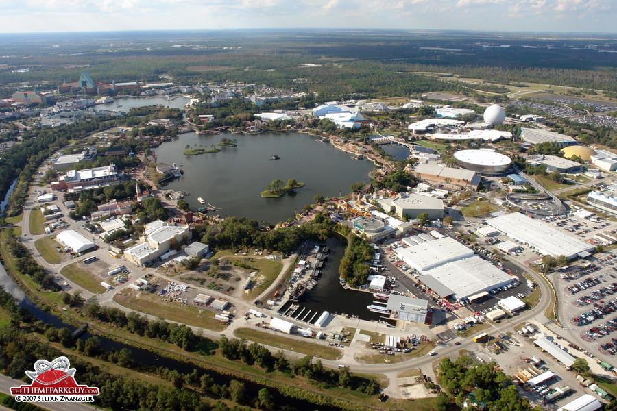 Epcot from above