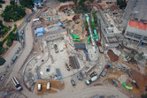 Wave pool in the making