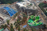 Will the massive building at the top be part of the water park?