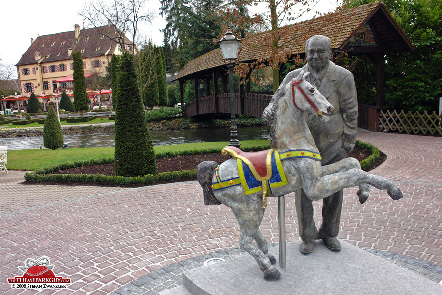 Europa-Park founder Franz Mack