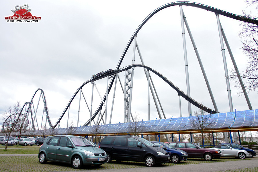 Silver Star roller coaster: one of the world's best!