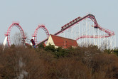 Much older and less legendary coaster sitting on another hill