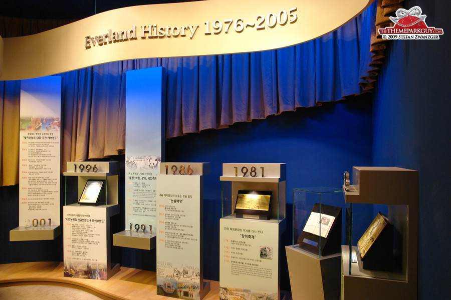 Everland history exhibition