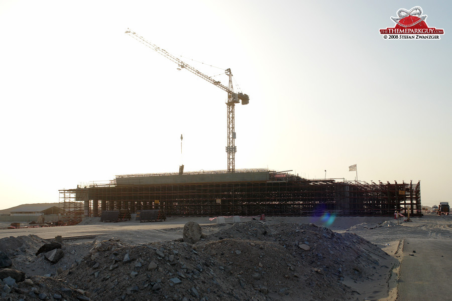 Yas Island construction