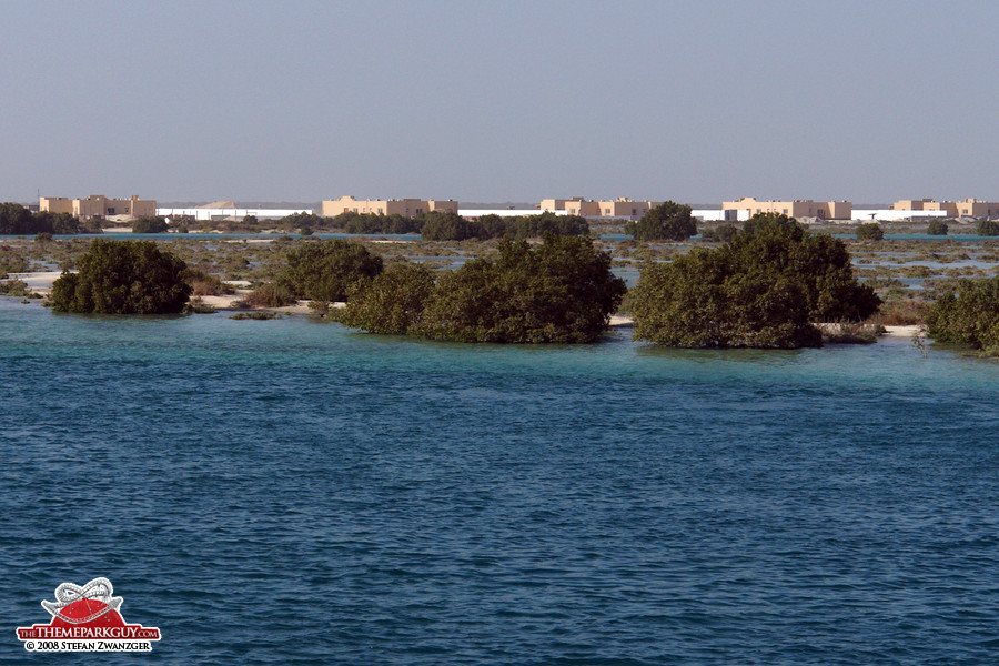 Mangroves on Yas Island