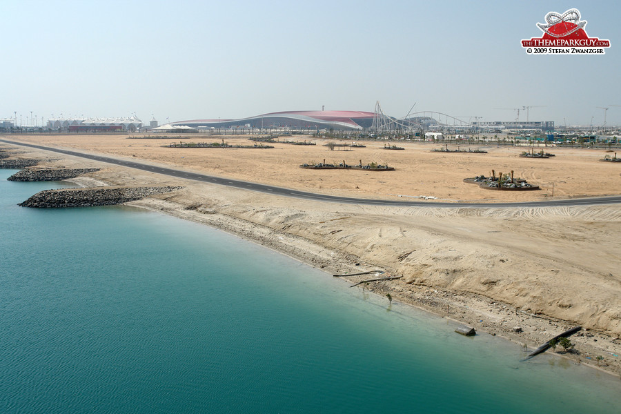 Yas Island, October 2009