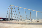 Ferrari World Abu Dhabi under construction