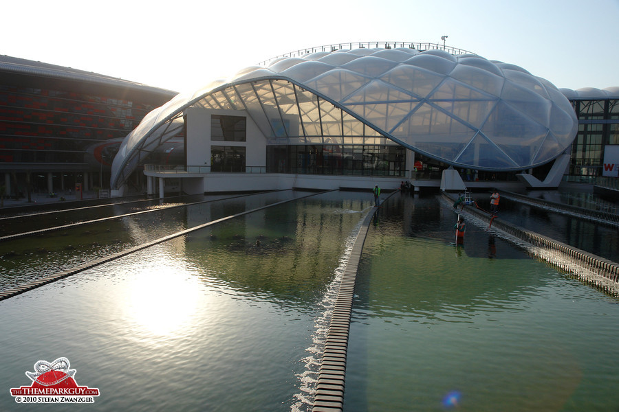 Ferrari World entrance