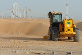 What on earth is that behind the little dune?