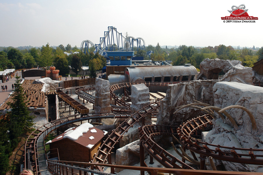 Gardaland coaster view