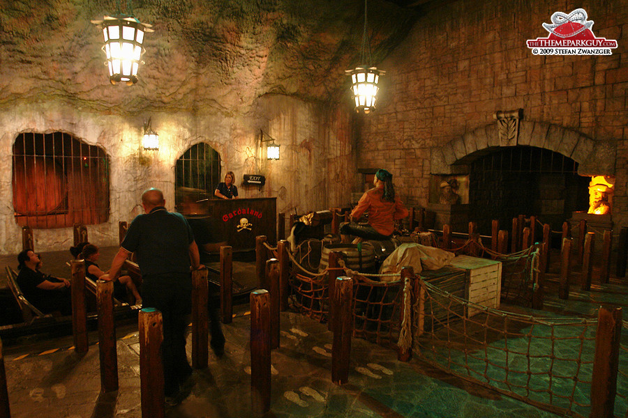 Pirates-themed dark ride