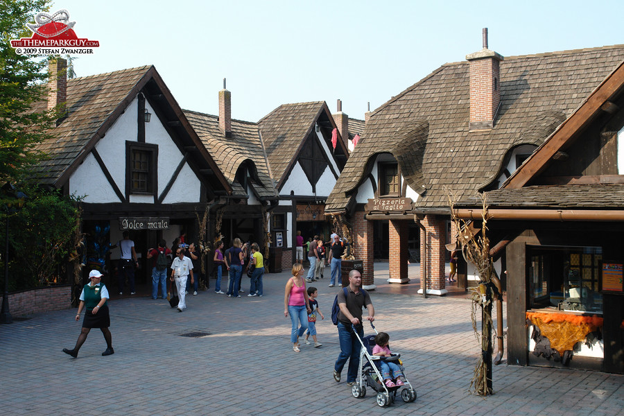 Theme village at Gardaland