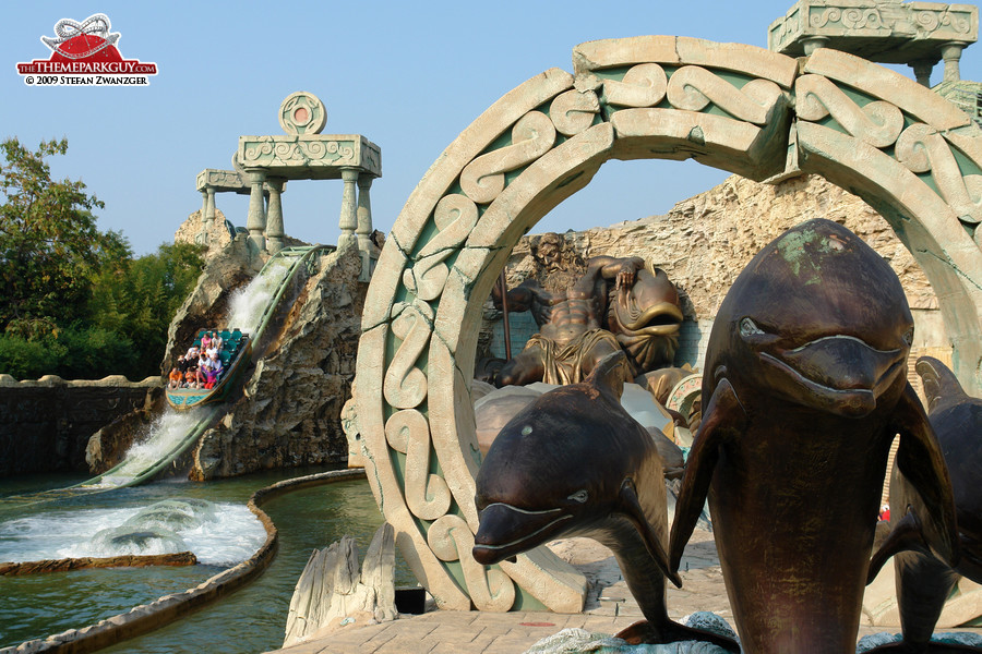 Splash ride
