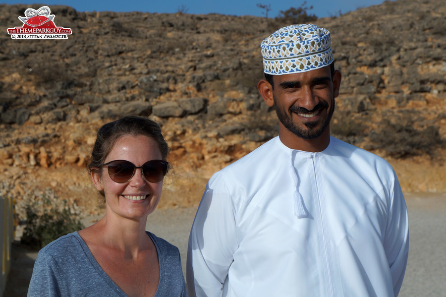Omanis are friendly, content, life-loving people.