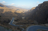 Up the mountains past Mughsail beach