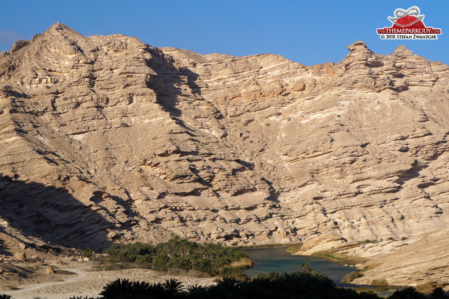Wadi in the valley