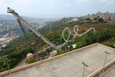 Shuttle roller coaster (runs back and forth per ride)