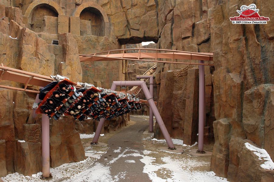 Atlantis flying coaster at Happy Valley Beijing