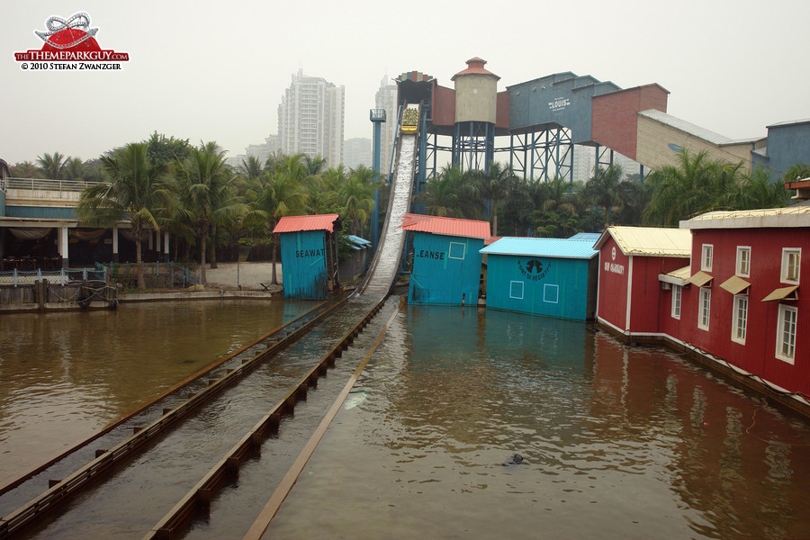 Shoot-the-Chutes splash ride