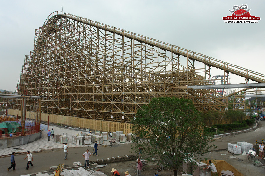 Happy Valley Sheshan wooden coaster