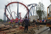 Happy Valley, close to Shanghai, under construction