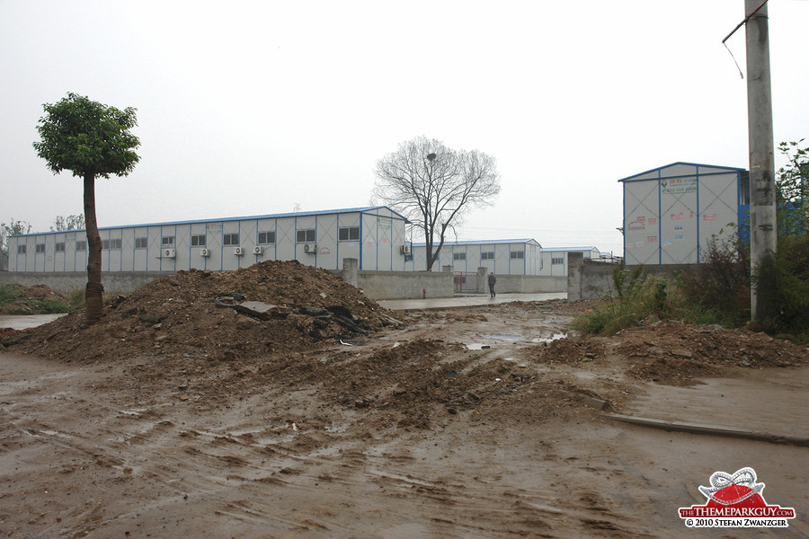 Offices and/or worker's dwellings on site