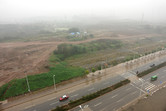 Happy Valley construction site in October 2010