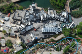 Harry Potter village from above