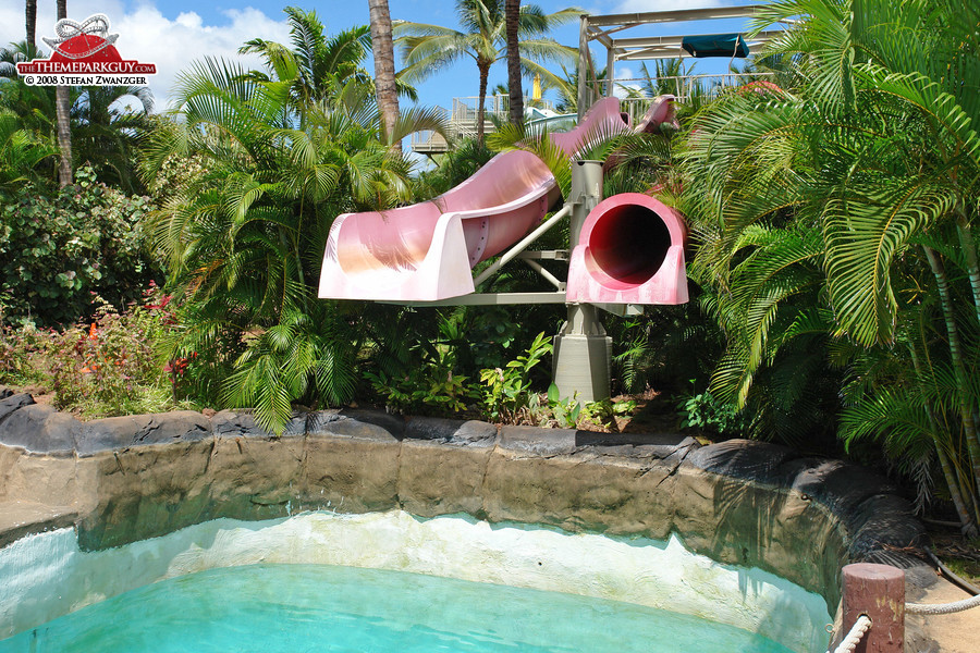 This wild body slide was closed when I was there
