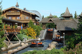 Atmospheric river rapids ride